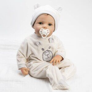 21 Inch Reborn Baby Boy Doll Halloween Special Birthday Gift for Ages 3 and Up